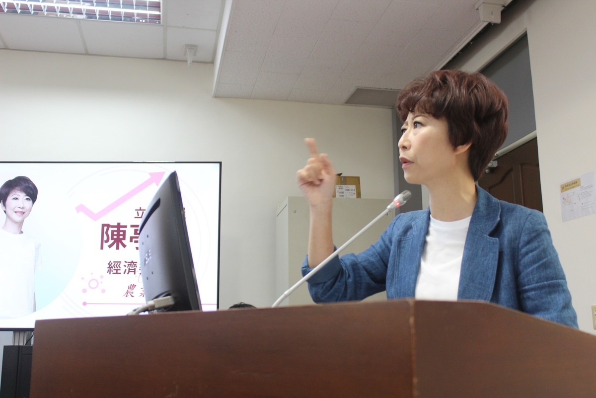 民進黨立委陳亭妃。 圖：陳亭妃服務處提供（資料照）