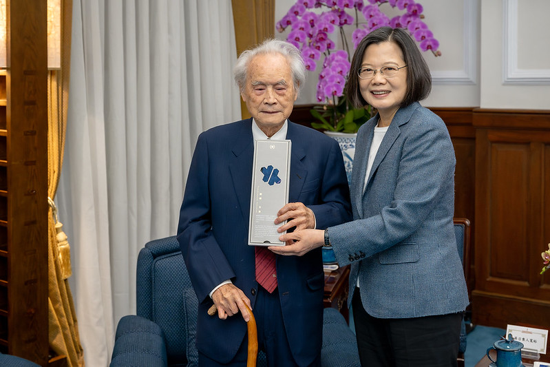 蔡英文總統今（21）日接見「519白色恐怖記憶日」籌備委員會。 圖：總統府提供