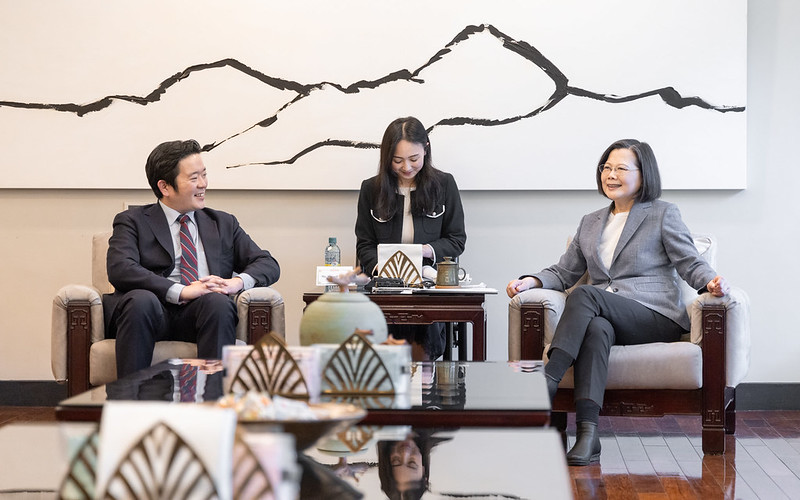 接見全球台灣研究中心訪團 總統：盼共同成為世界良善力量