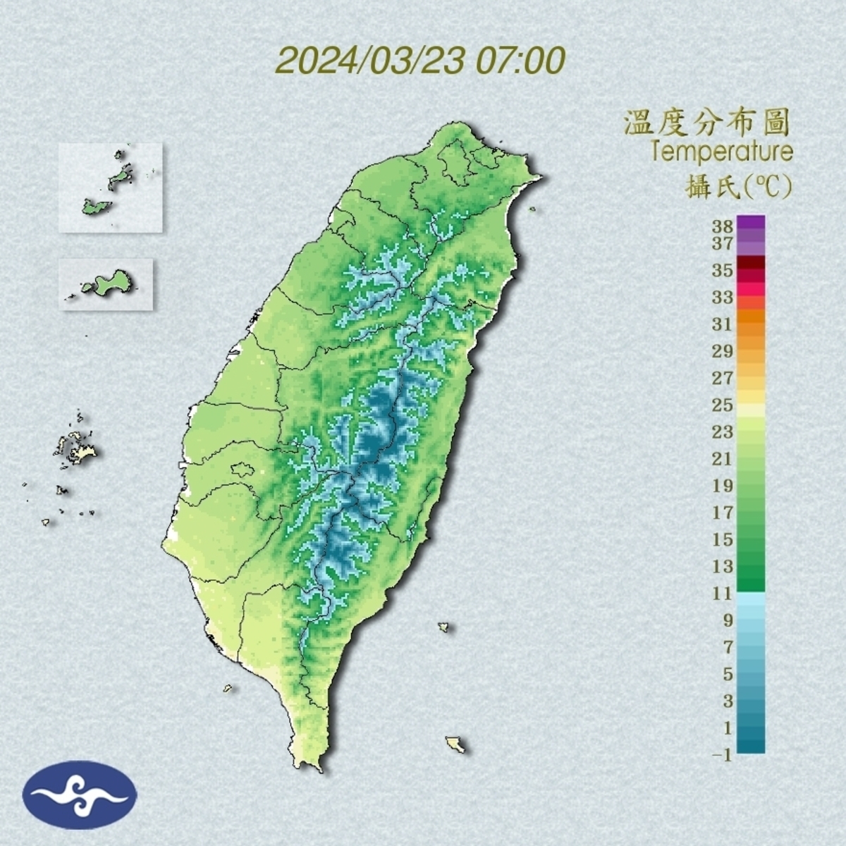 週末氣溫狂飆超過30度，下週二鋒面、冷空氣報到。 圖片來源/氣象署