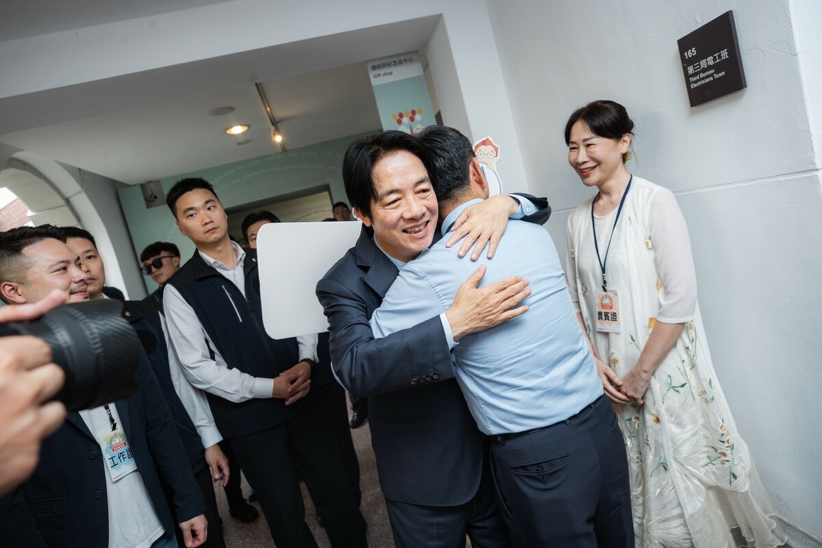 賴清德出席「寶貝童心　夢想起飛」聯歡童樂會。 圖：總統府提供