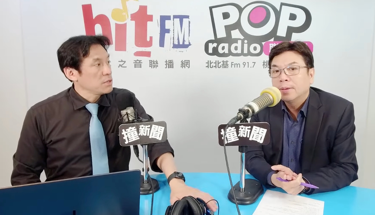 對於是否參選2026新北市長，劉和然表示，目前還沒做任何決定。 圖：翻攝《POP撞新聞》YT頻道