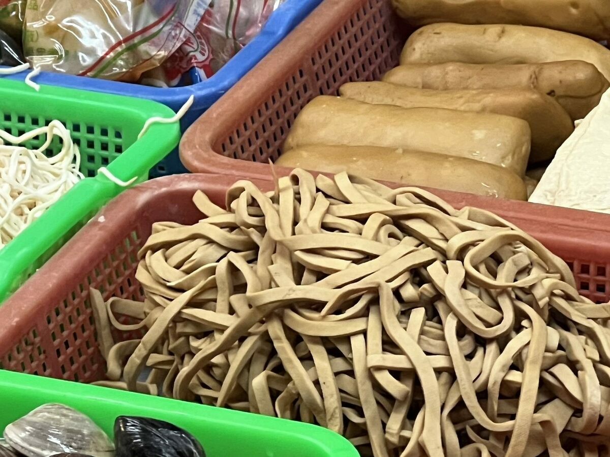 「豆干絲」檢出苯甲酸超標。 圖：台北市衛生局／提供