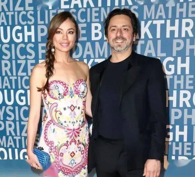 妮可·沙納罕（Nicole Shanahan）與她的前夫、Google創辦人謝爾蓋·布林 ( Sergey Brin )。 圖 : 翻攝自搜狐