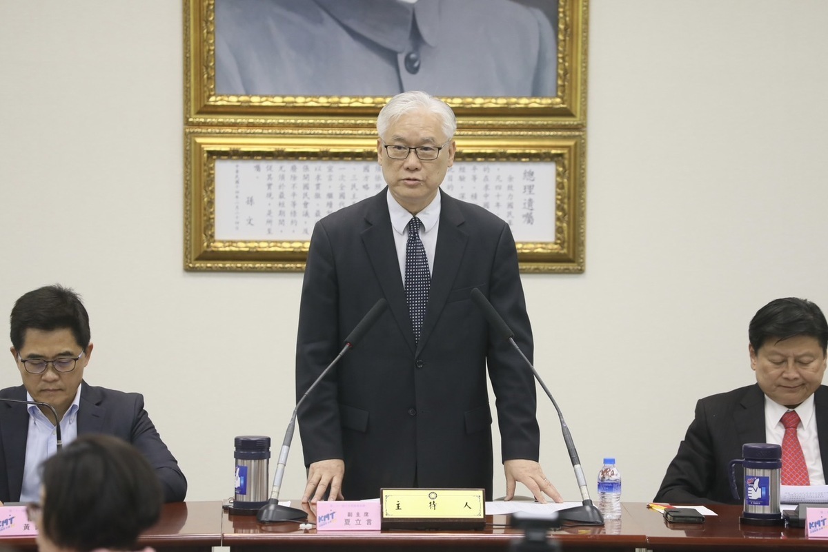 國民黨副主席夏立言。 圖：國民黨文傳會/提供（資料照）