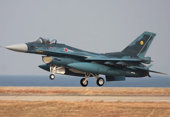 日本自衛隊戰機。 圖 : 翻攝自環球網