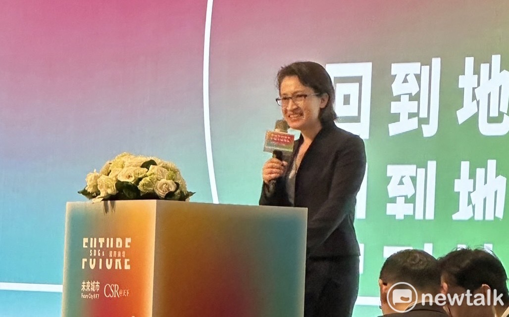 蕭美琴出席2024天下SDGs雙日國際論壇開幕。 圖：黃宣尹攝