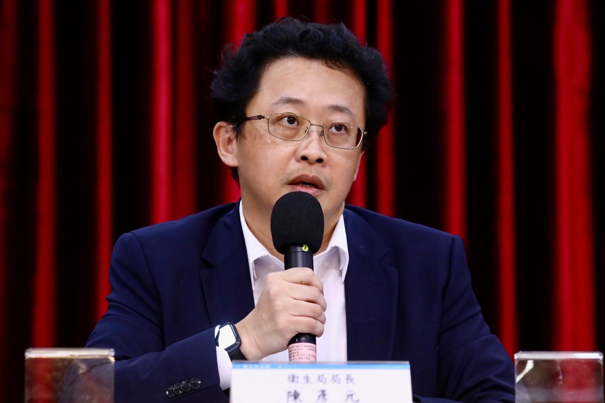 台北市衛生局長陳彥元。 圖：張良一 / 攝（資料照）