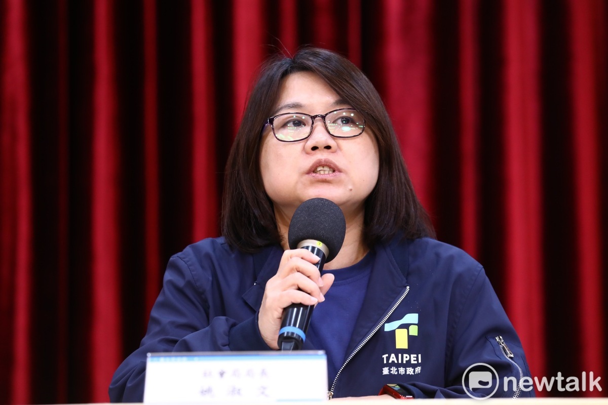 台北市社會局長姚淑文。 圖：張良一 / 攝