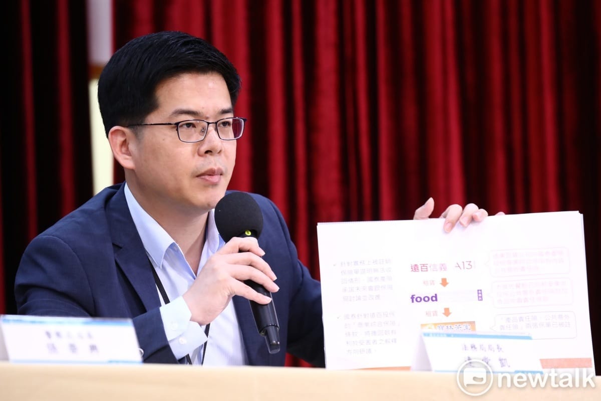台北市法務局長連堂凱。 圖：張良一 / 攝