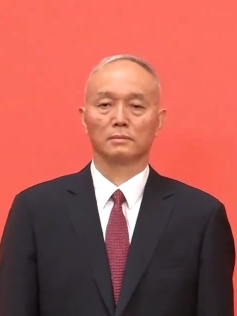 中共內部消息指出，近日，中共中央書記處書記蔡奇獲得習近平重用，並於自 2023 年就接管了中央網絡安全和信息化委員會 圖：翻攝維基百科