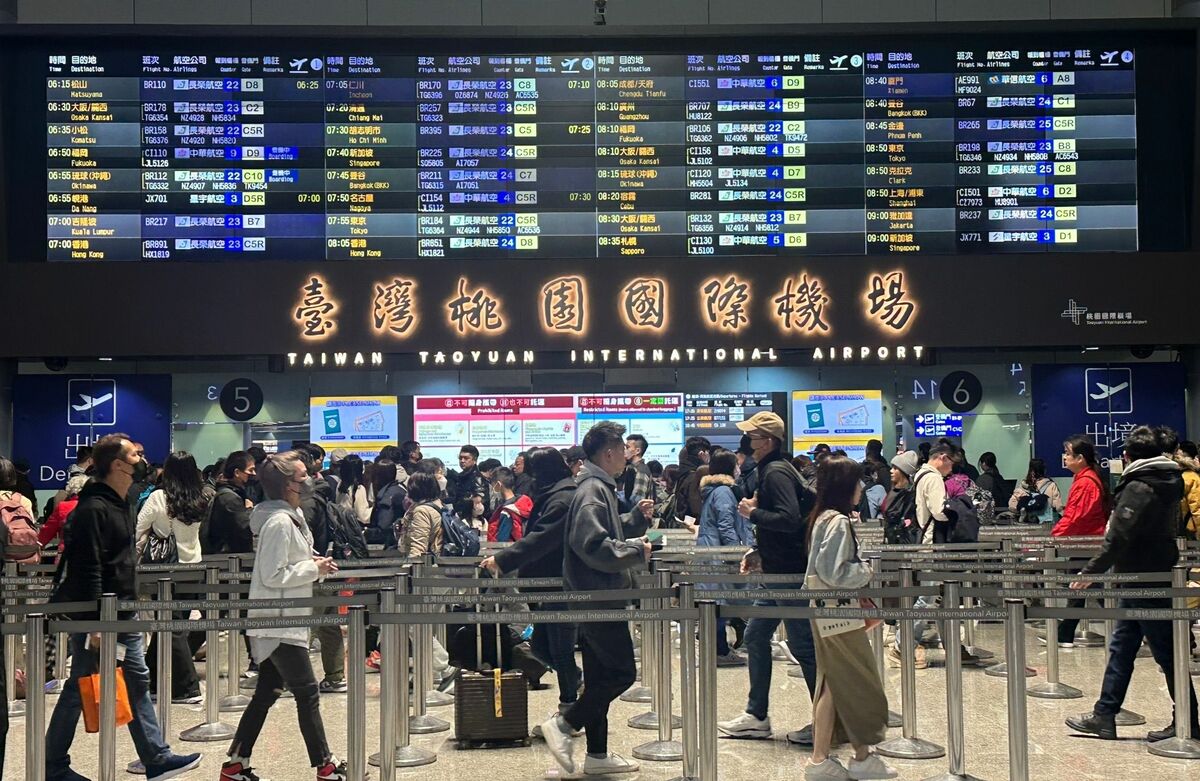 涉外人士今（11）日表示，許多歐美國家都已提升對中旅遊示警，台灣因考慮兩岸關係，在各國中已是最晚提高對中旅遊警戒。 圖：桃園國際機場／提供（資料照）。