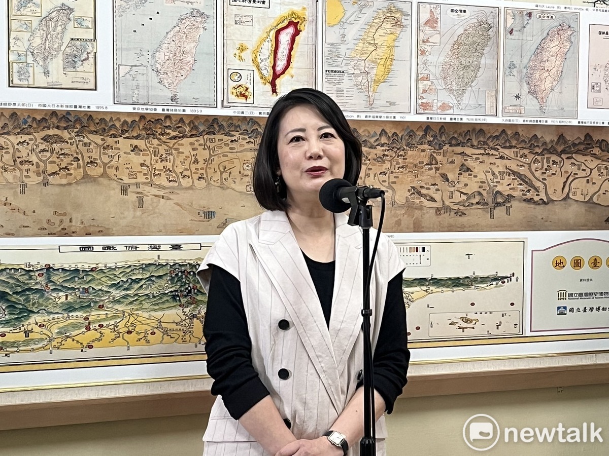 民進黨團幹事長吳思瑤強調馬英九赴中應謹言慎行。 圖：金大鈞/攝