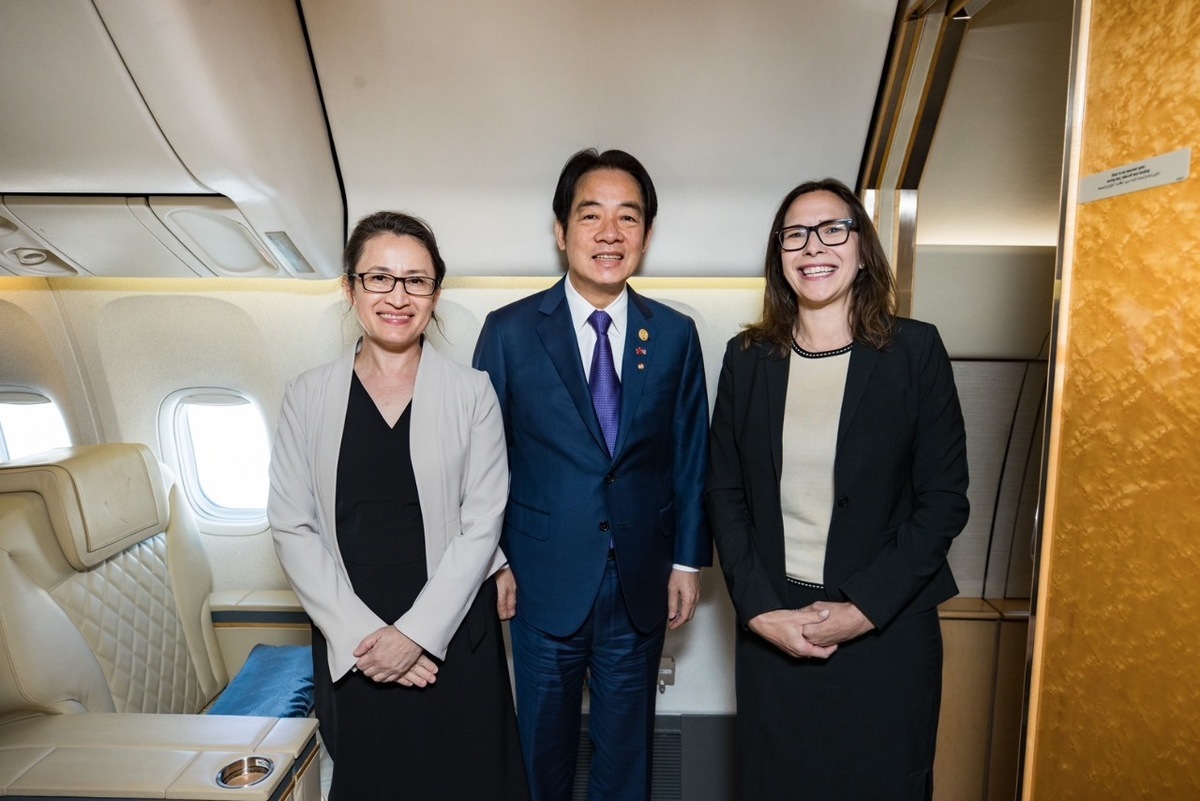 美國在台協會（AIT）主席羅森柏格（Laura Rosenberger）昨 （31）日訪台，將在今日分別與總統蔡英文和副總統賴清德會面。 圖：取自賴清德臉書（資料照）