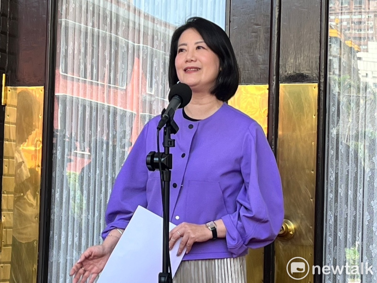 外傳新內閣「卓龍配」呼聲高，吳思瑤強調兩位都是卓越從政人士。 圖：金大鈞/攝