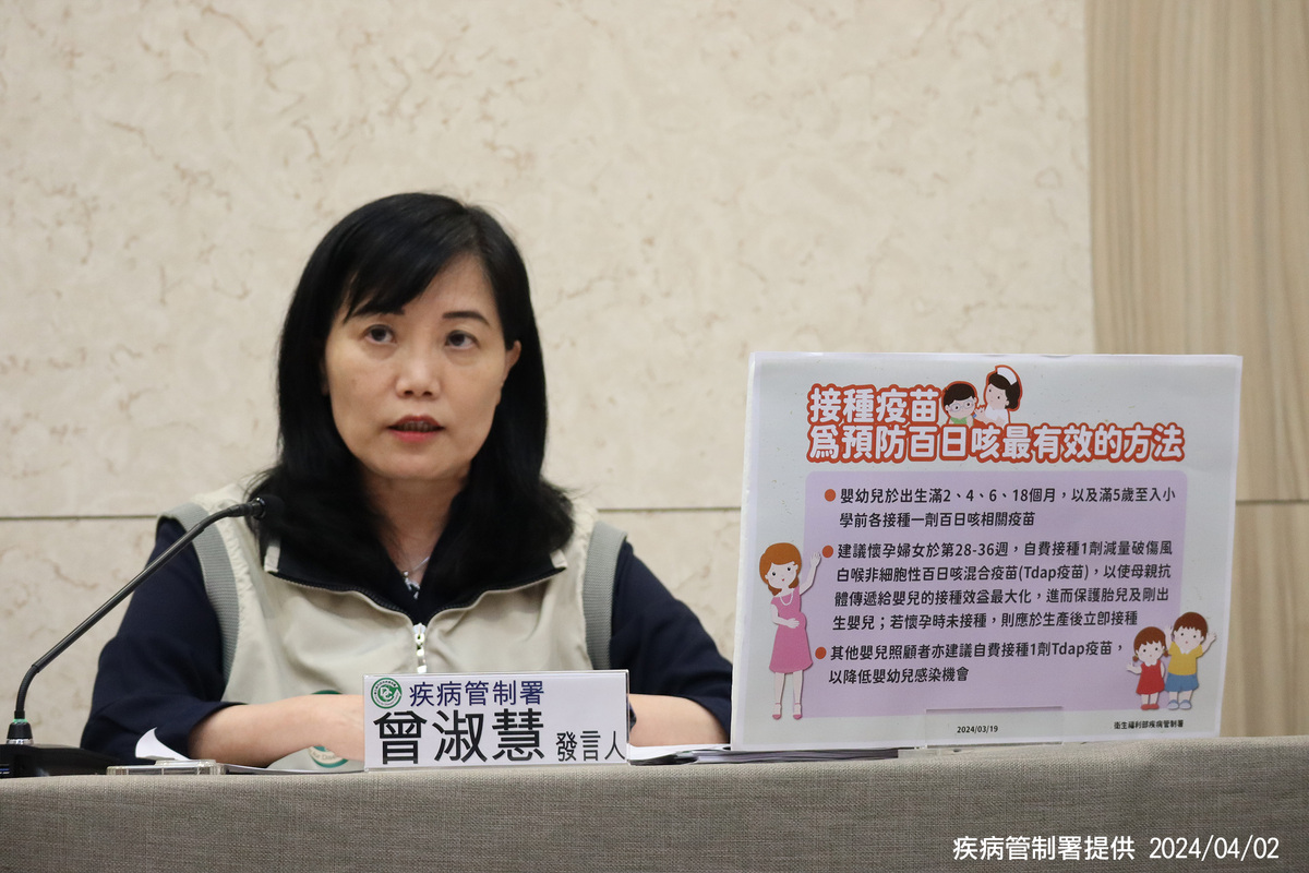 今年第2例！3個月女嬰「染新冠又確診百日咳」住院11天