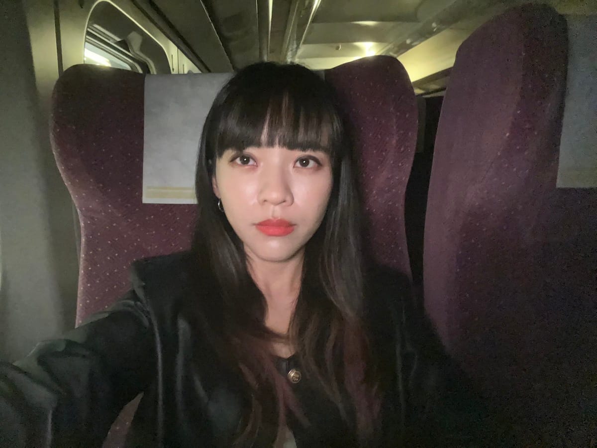 民進黨立委黃捷搭乘高鐵北上途中遇到地震。 圖：立法委員黃捷辦公室提供