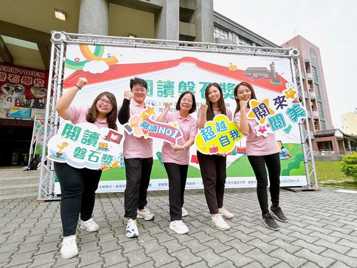 仁武國小今年以「喜閱耕心、仁武傳薪」得獎。 圖：高雄市仁武國小/提供