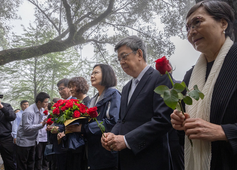 4月7日為國定「言論自由日」，以紀念民主前輩鄭南榕為民主自由殉道的日子。 圖：總統府提供