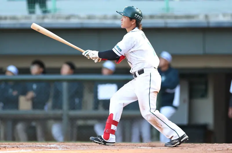 台鋼雄鷹外野手葉保弟狀況不理想，只能坐板凳。 圖：中職提供