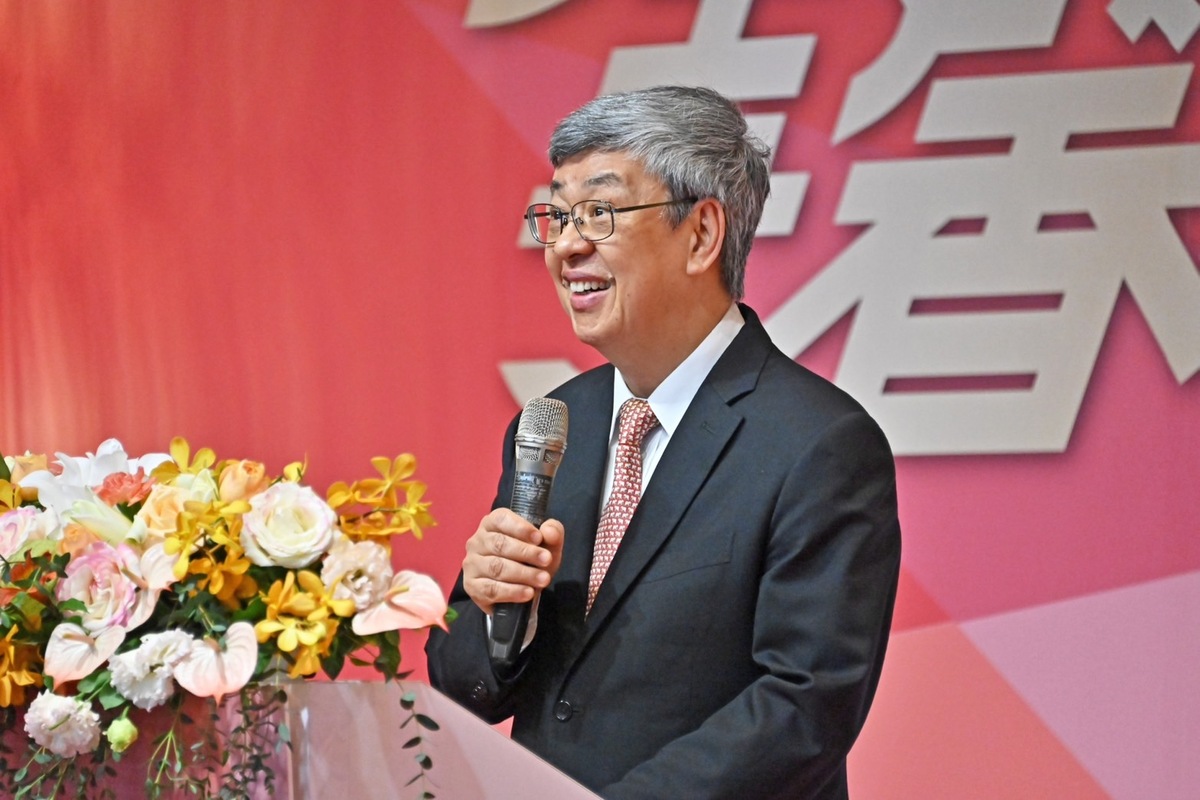 陳建仁出席第22屆金馨獎頒獎典禮。 圖：行政院/提供
