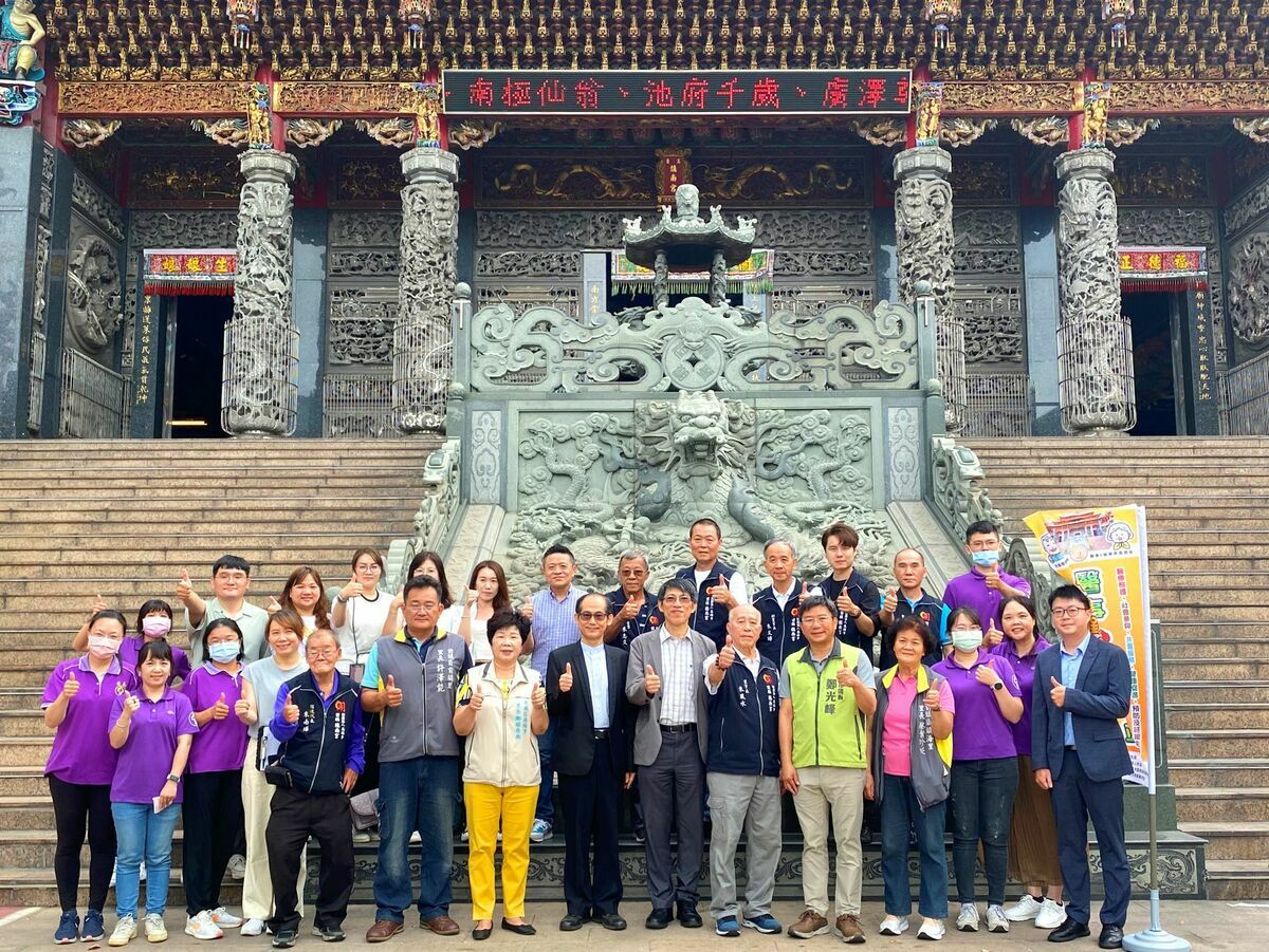 前鎮鎮南宮為醫事C長照站提供場地。 圖：信義醫療財團法人/提供