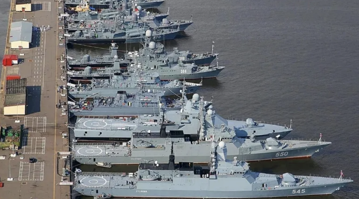 俄羅斯海軍波羅的海艦隊 圖：翻攝自 騰訊網