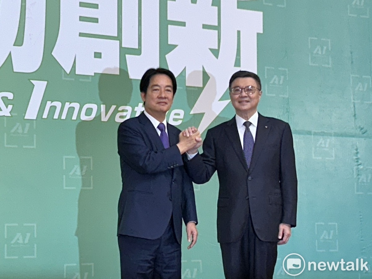 賴清德任命卓榮泰出任行政院長。 圖：黃宣尹攝