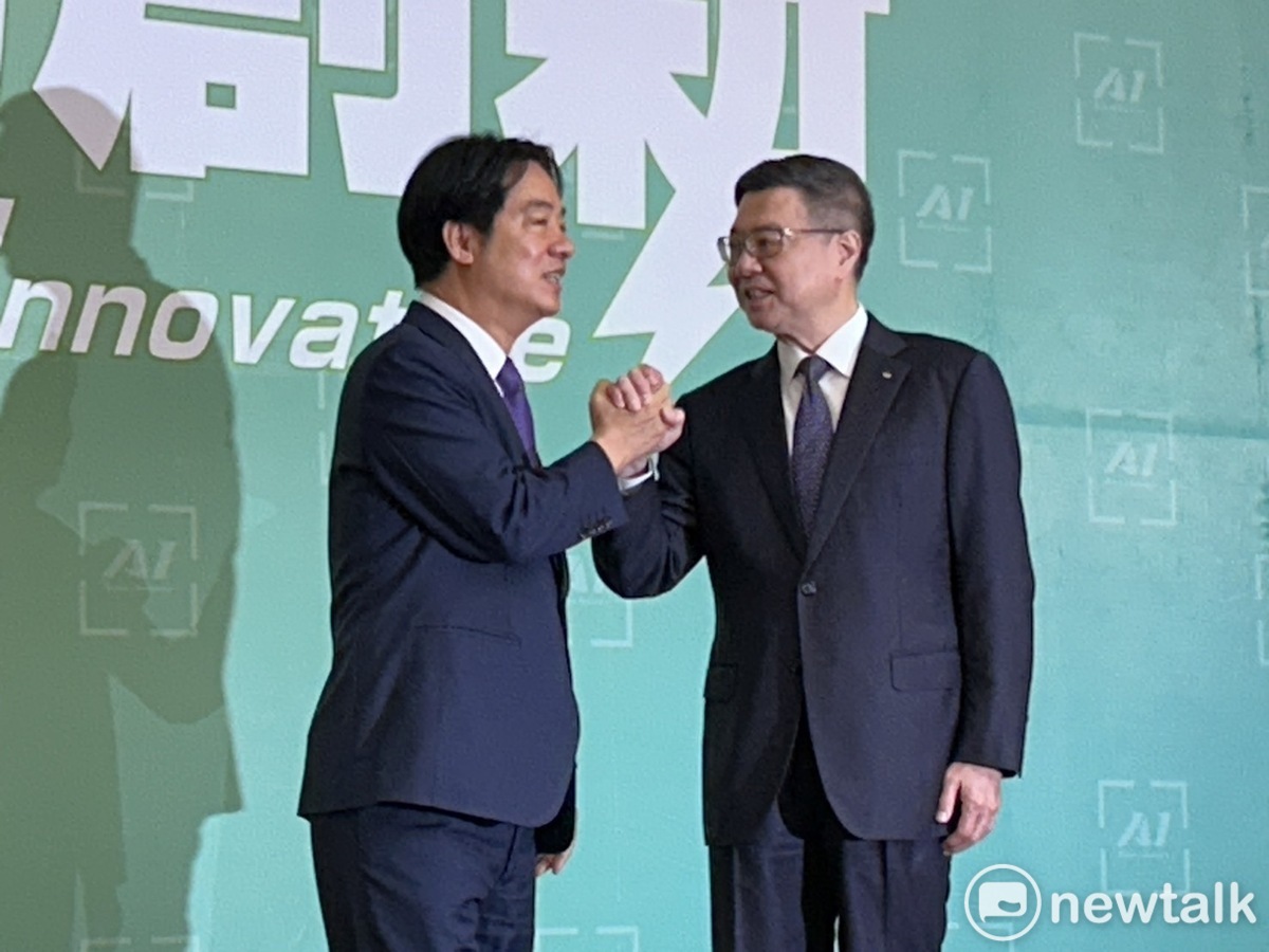 賴清德任命卓榮泰出任行政院長。 圖：黃宣尹攝
