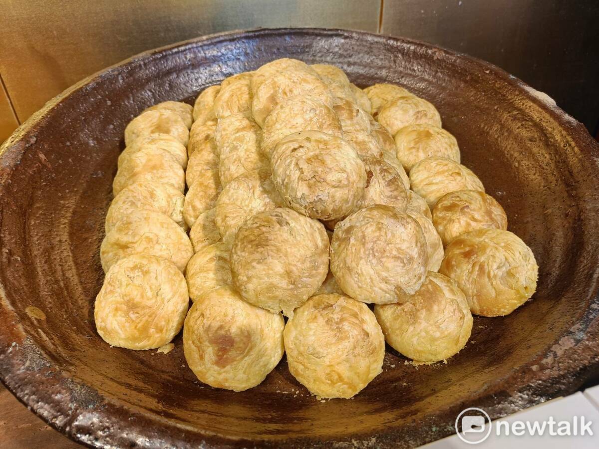 陳允寶泉太陽餅，曾經於民國102年起連續4年獲得台中十大伴手禮的金口碑獎。 圖：唐復年/攝