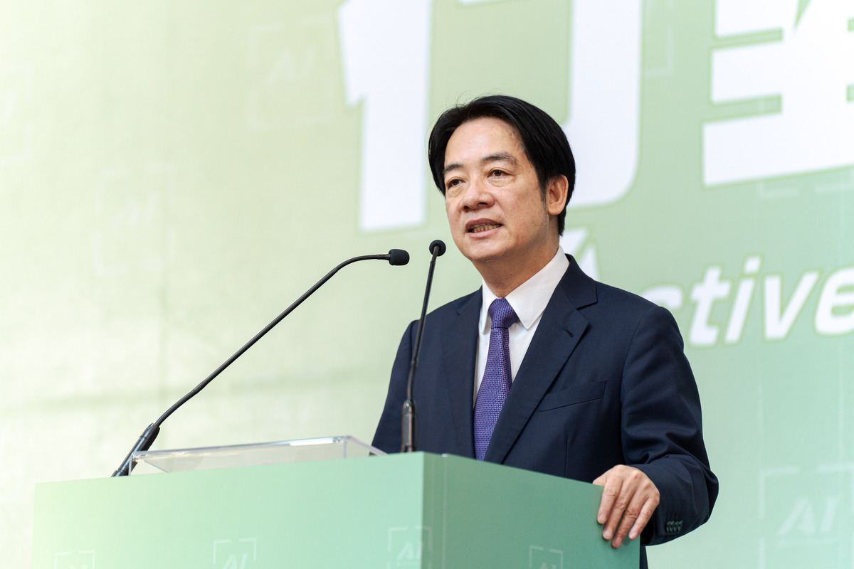賴清德今日上午任命卓榮泰出任新政府行政院長。 圖：民進黨提供