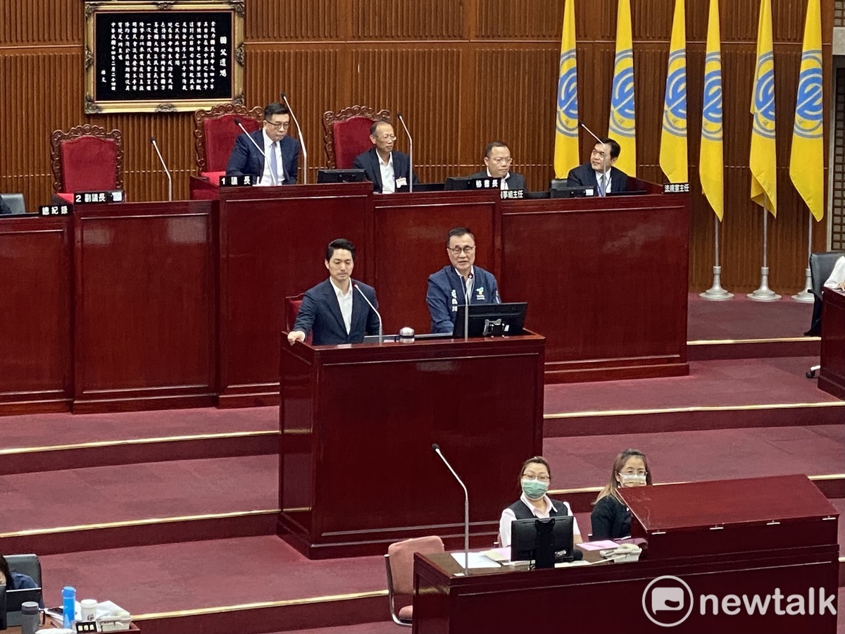 台北市長蔣萬安、副市長李四川。 圖：周煊惠 ／ 攝