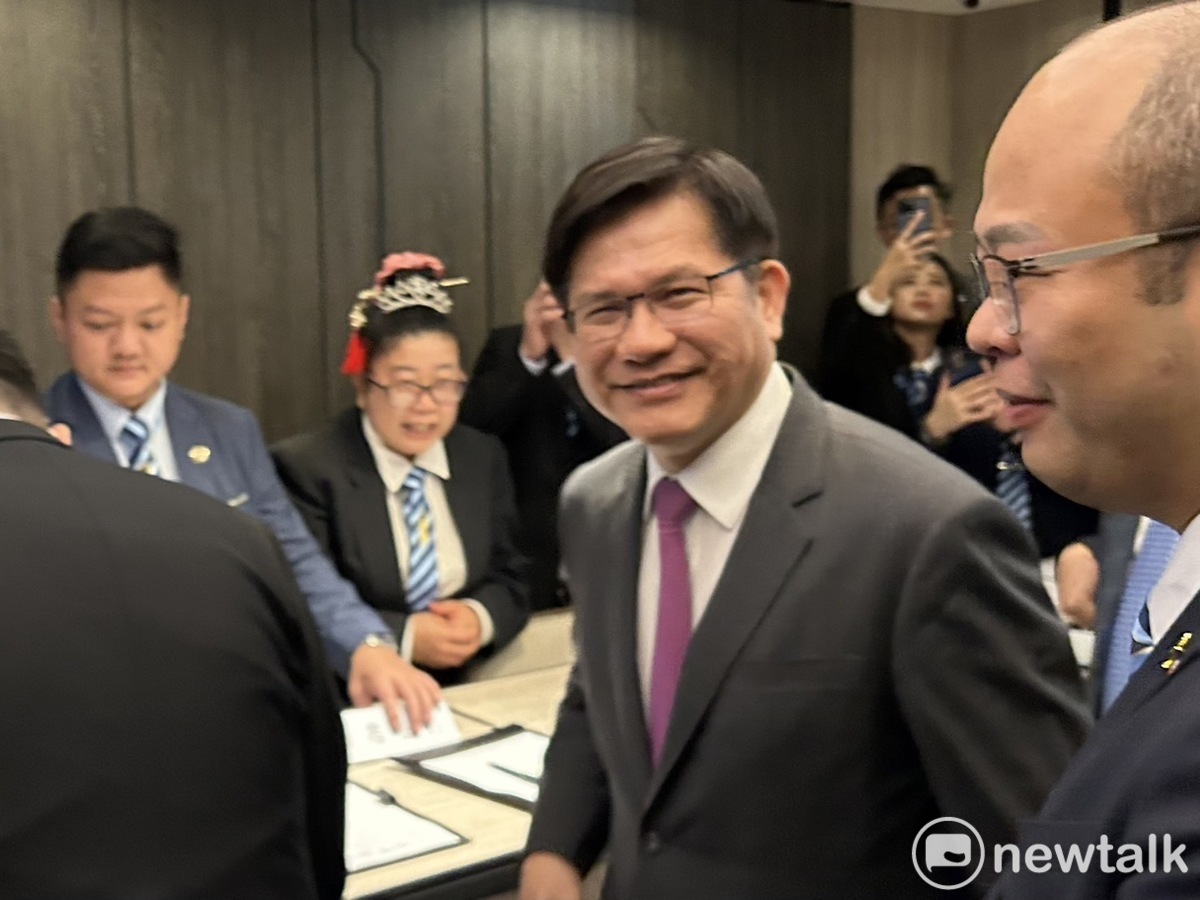林佳龍受訪談及內閣人事相關議題。 圖：黃宣尹攝