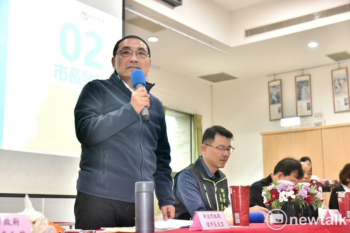 侯友宜說，現階段他最重要的工作就是全力拚新北市政。 圖：新北市政府/提供
