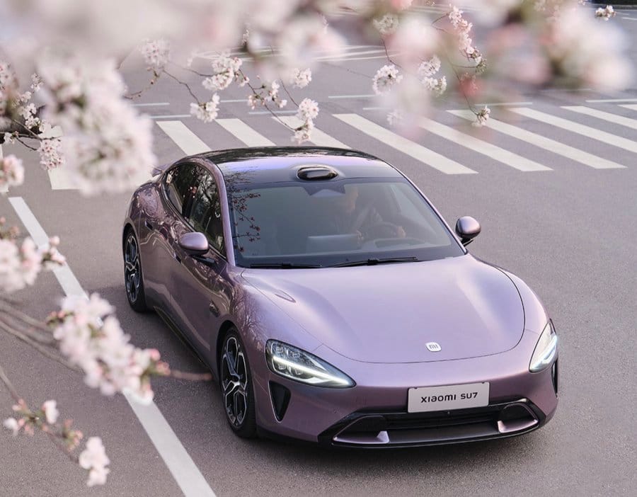 當時，中國品牌小米宣布開賣自製電動車款 SU7。當時，外界甚至看好能超越特斯拉，成為電動車的第一品牌。 圖 : 翻攝自 @technews_tw X 帳號