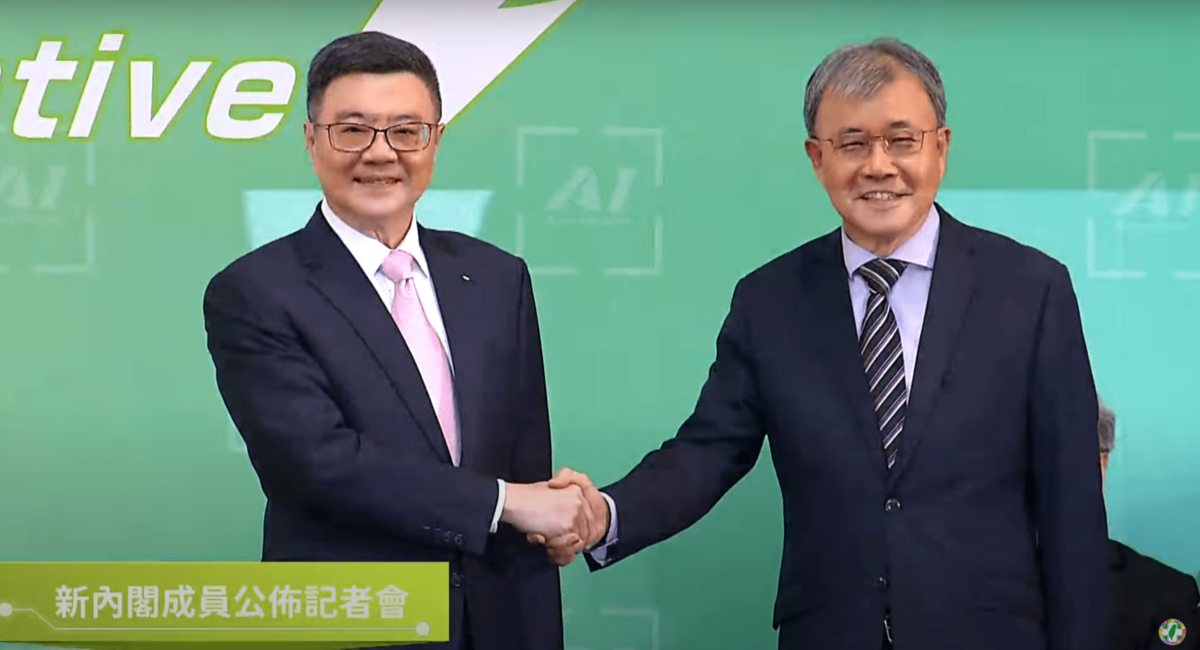 現任中山大學校長鄭英耀出任教育部長。 圖：翻攝自民進黨YT