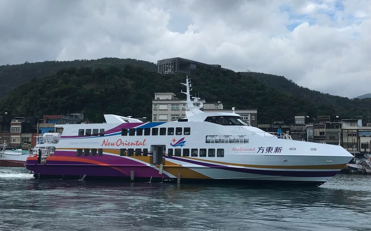 金門往返五通、泉州小三通航線今日全天停航。 圖：航管局／提供