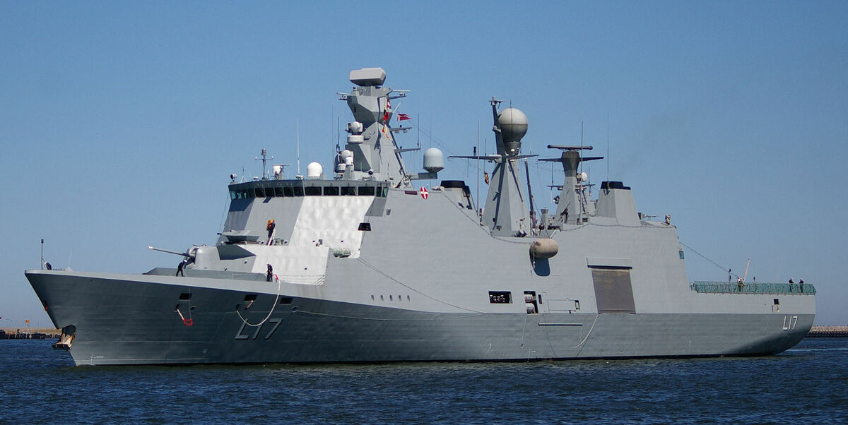 丹麥驅逐艦 HDMS Danish Esbern Snare 號本周從紅海與亞丁灣撤出。 圖：翻攝自維基百科