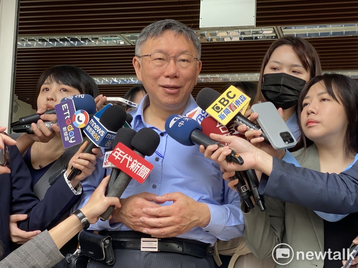 民眾黨主席柯文哲。 圖：周煊惠 / 攝