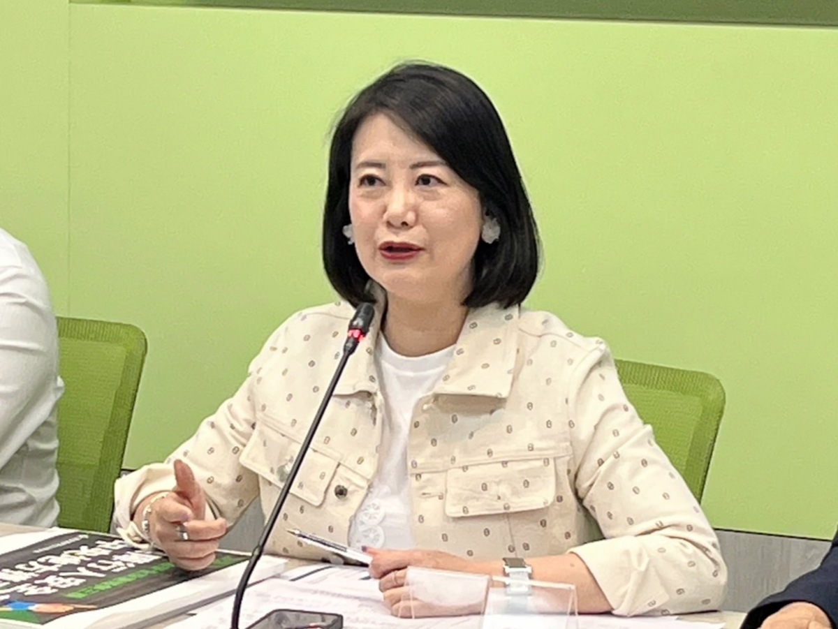 年改復議案將重新投票，民進黨團幹事長指民眾黨還要當小藍嗎？ 圖：金大鈞/攝
