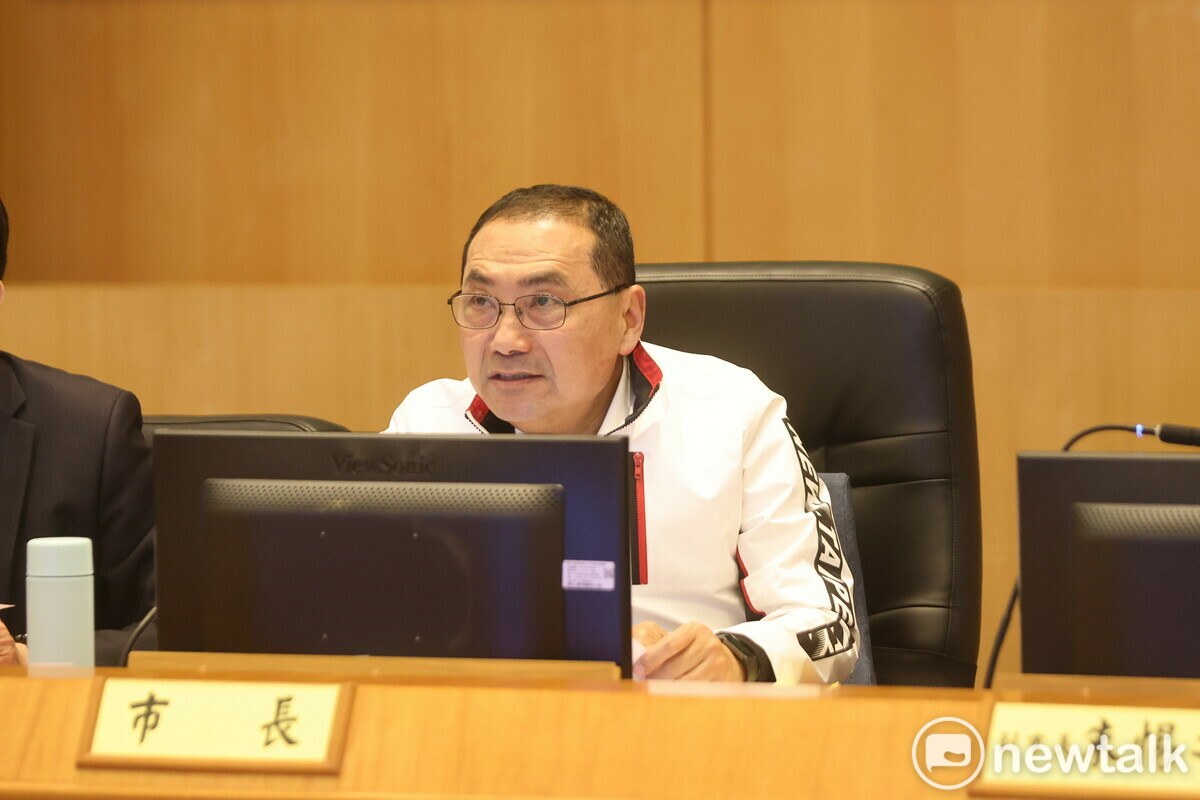 新北市長侯友宜。 圖：林昀真/攝