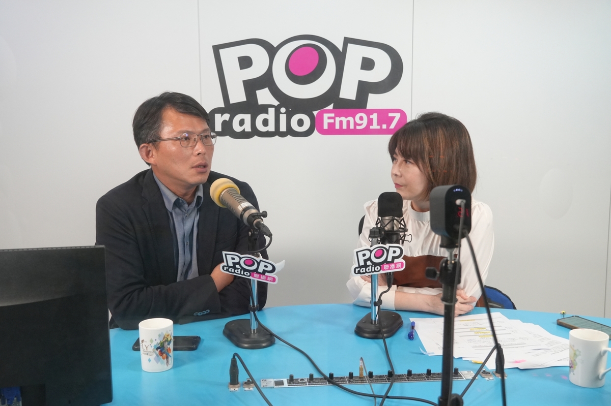 黃國昌表示，選新北市長確實是他的第一志願，但最後仍需尊重民眾黨的決策。 圖：《POP大國民》／提供