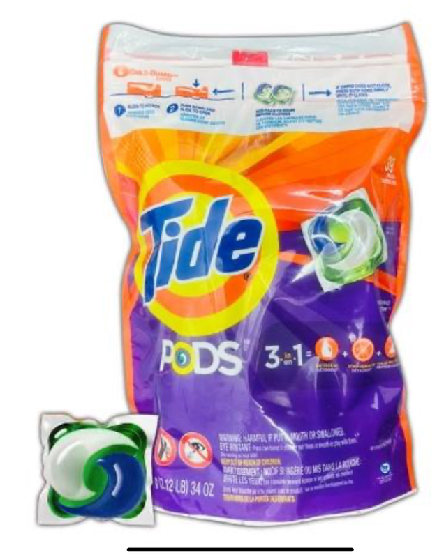 「汰漬洗衣膠囊春天草地香」產品。由於製造商Procter &amp; Gamble（美商寶鹼）在北美市場發現包裝瑕疵，可能導致密封不當，因此主動召回。 圖：翻攝自好市多網站