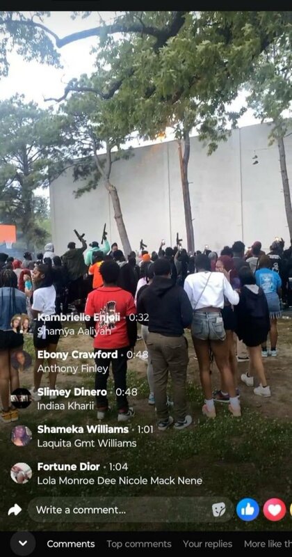 槍擊事件發生在曼菲斯的橘丘公園（Orange Mound Park），當時約有 200 至 300 人正在參加街區派對。 圖 : 翻攝自X帳號@GlobalDiss
