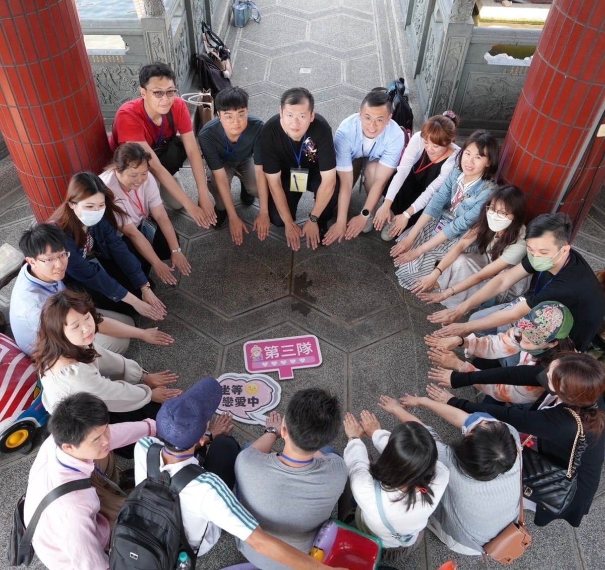 活動輕鬆自在讓男女方都不尷尬。 圖：高雄市民政局/提供