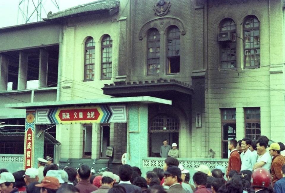 The day after the Chungli Incident 中壢事件 of Nov 19, 1977 圖片來源：艾琳達提供/張文隆翻攝
