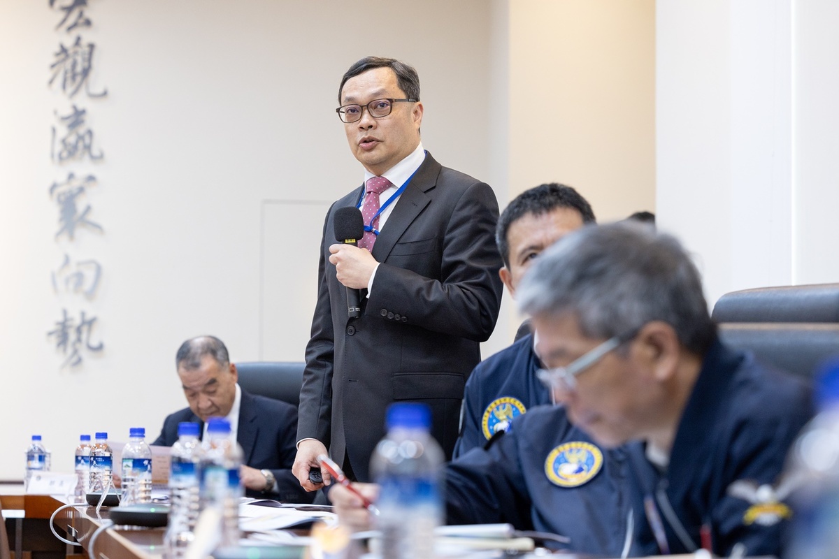 國防安全研究院執行長陳明祺。 圖：總統府提供