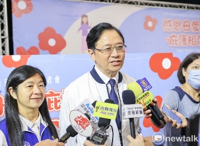 張善政表示，上位的能源政策有問題，如果能源政策不改變，換再多的台電幹部都沒用。 圖：林昀真／攝