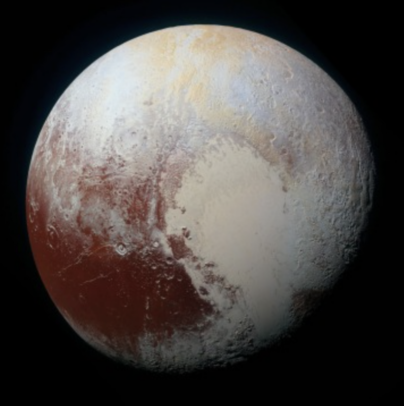 自從美國宇航局（NASA）新視野號航天器（New Horizons）在 2015 年捕捉到冥王星表面巨大的「心臟」形地貌（湯博區域）以來，這一奇景引起天文學家的興趣。 圖 : 翻攝自X帳號@talker_news