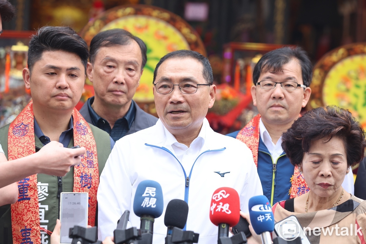 侯友宜強調，自己從頭到尾都是反對廢死。 圖：林昀真/攝（資料照）